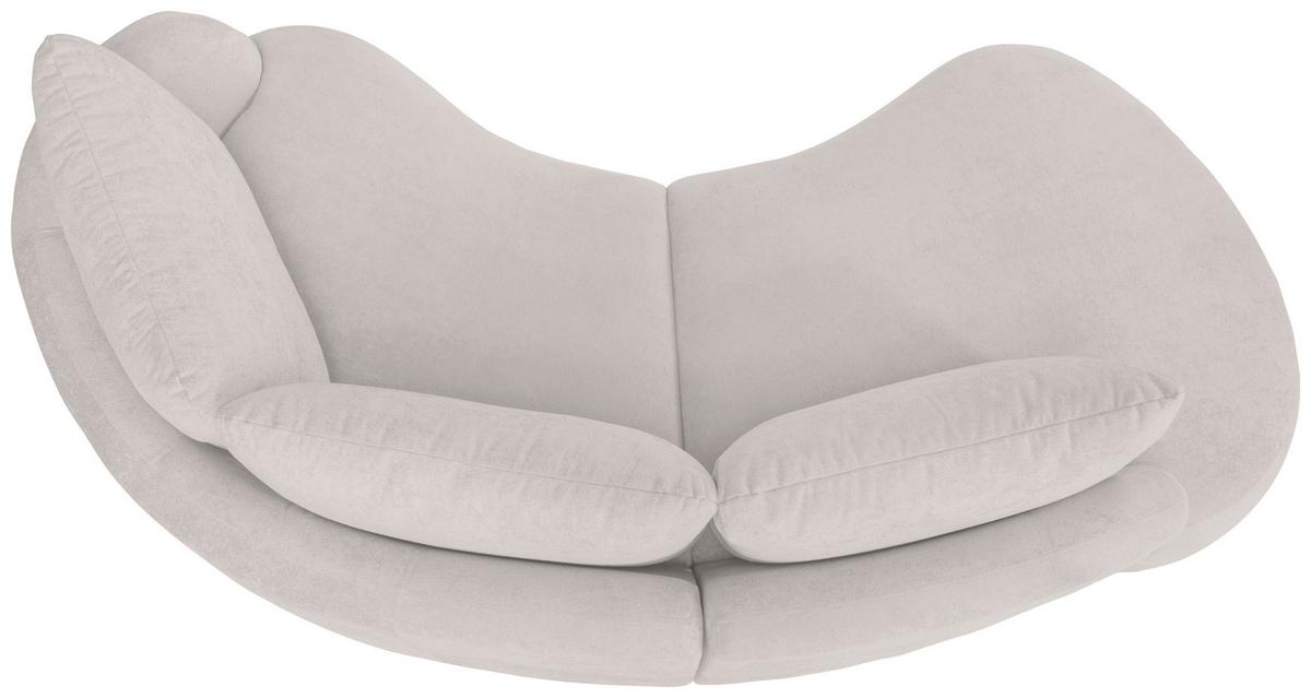 Ecksofa Doppo, Beige S: 250x139 cm - Beige/Schwarz, MODERN, Textil (250/139cm) - Livetastic