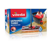 Bodenreinigungsset Vileda-Ultramax - Rot/Schwarz, Basics, Kunststoff (48,6/29,6/31cm) - Vileda