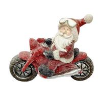 Mikulás Motoron Niki - fekete/piros, Konventionell, kő (47/18,5/34cm) - Luca Bessoni