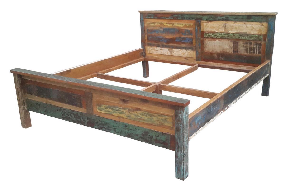 BETTRAHMEN Multicolor 180x200cm - Multicolor, Basics, Holz (180/200cm) - Livetastic