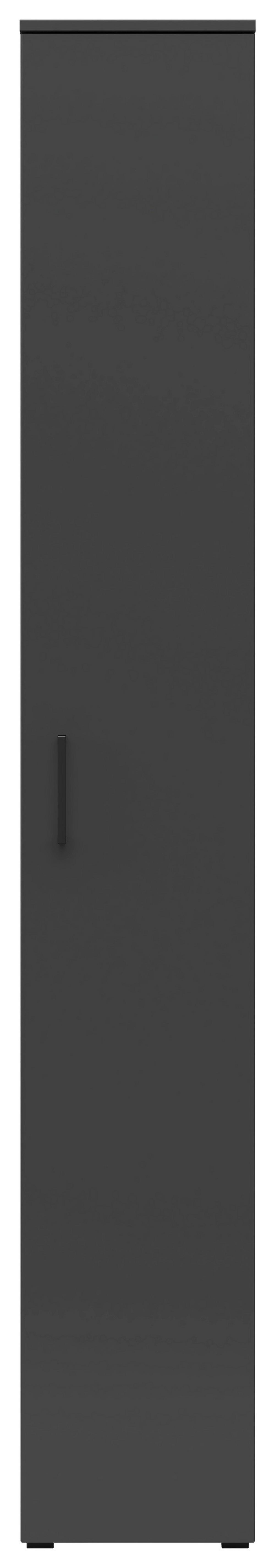 Szekrény Multistauraum - grafitszürke, Modern, faalapú anyag (30/195/40cm) - Carryhome