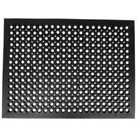 Fußmatte Marlen 60x80 cm Gummi - Schwarz, MODERN, Kunststoff (60/80cm) - Ondega