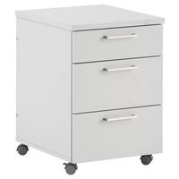 Rollcontainer Hellgrau Serie 1500 41,2x60,1x49,6 cm - Hellgrau, KONVENTIONELL, Holzwerkstoff (41,2/60,1/49,6cm) - MID.YOU
