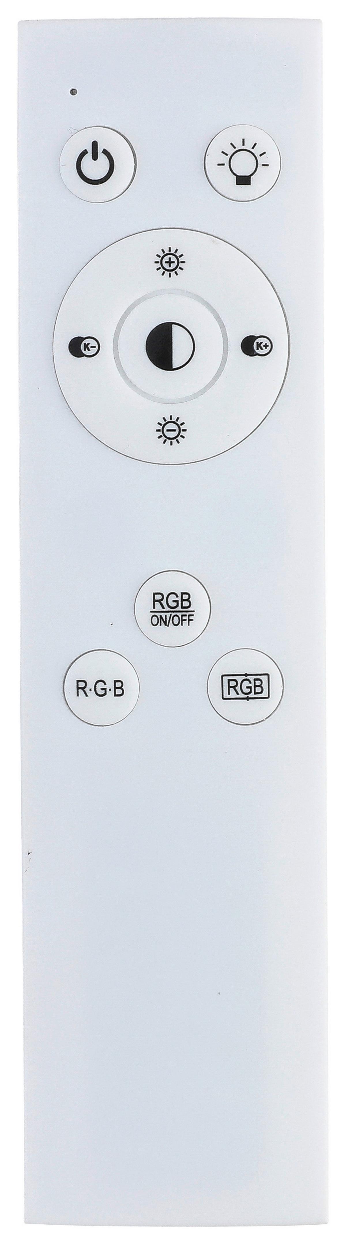 STROPNÉ LED SVIETIDLO PRECEVAL - čierna, kov/plast (41,8/75,3/6,7cm) - Premium Living