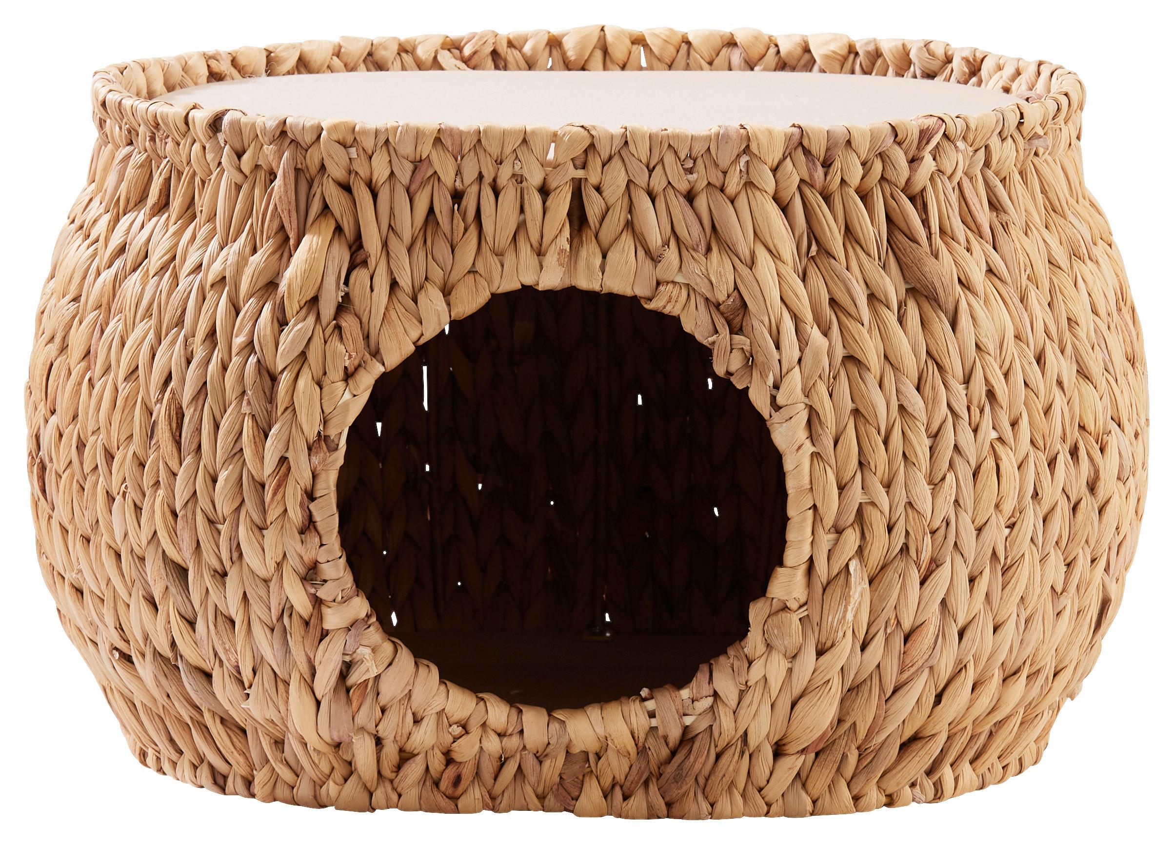 Tierhöhle Casa Naturfarben/beige L: 50 Cm - Beige/Naturfarben, Natur, Naturmaterialien/Textil (50/40/30cm)