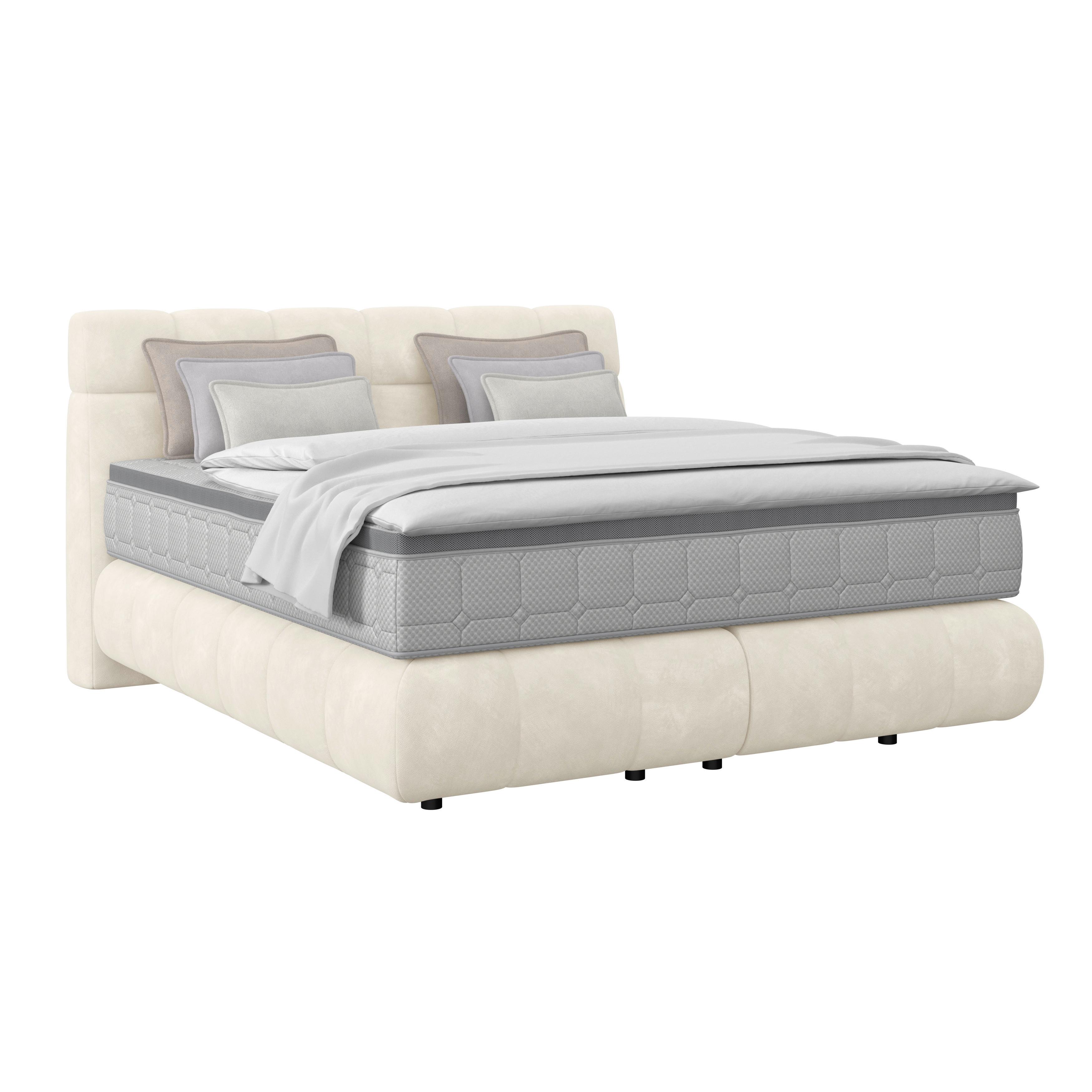 Boxspringbett Nobu Champagner, LF: 160x200 cm
