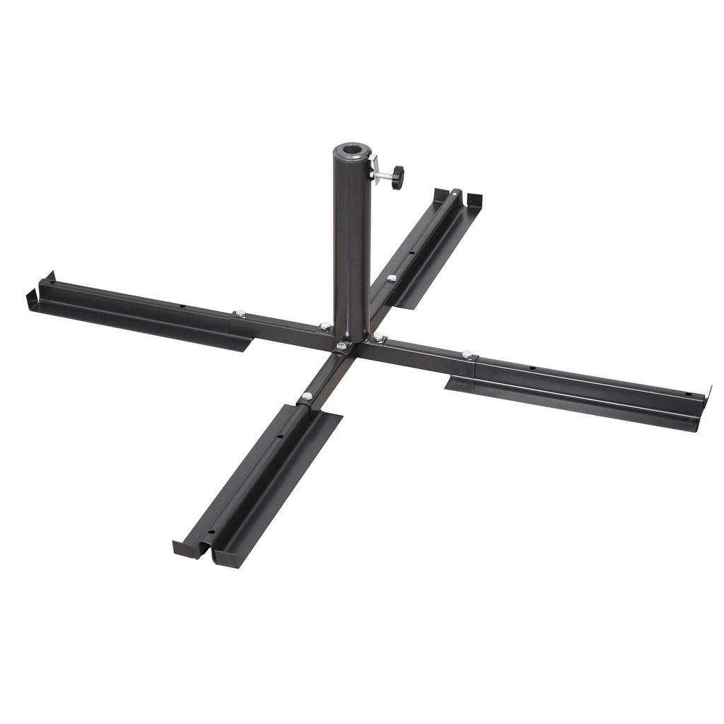Schirmständer Metall für LBH: 105x105x35cm Standard