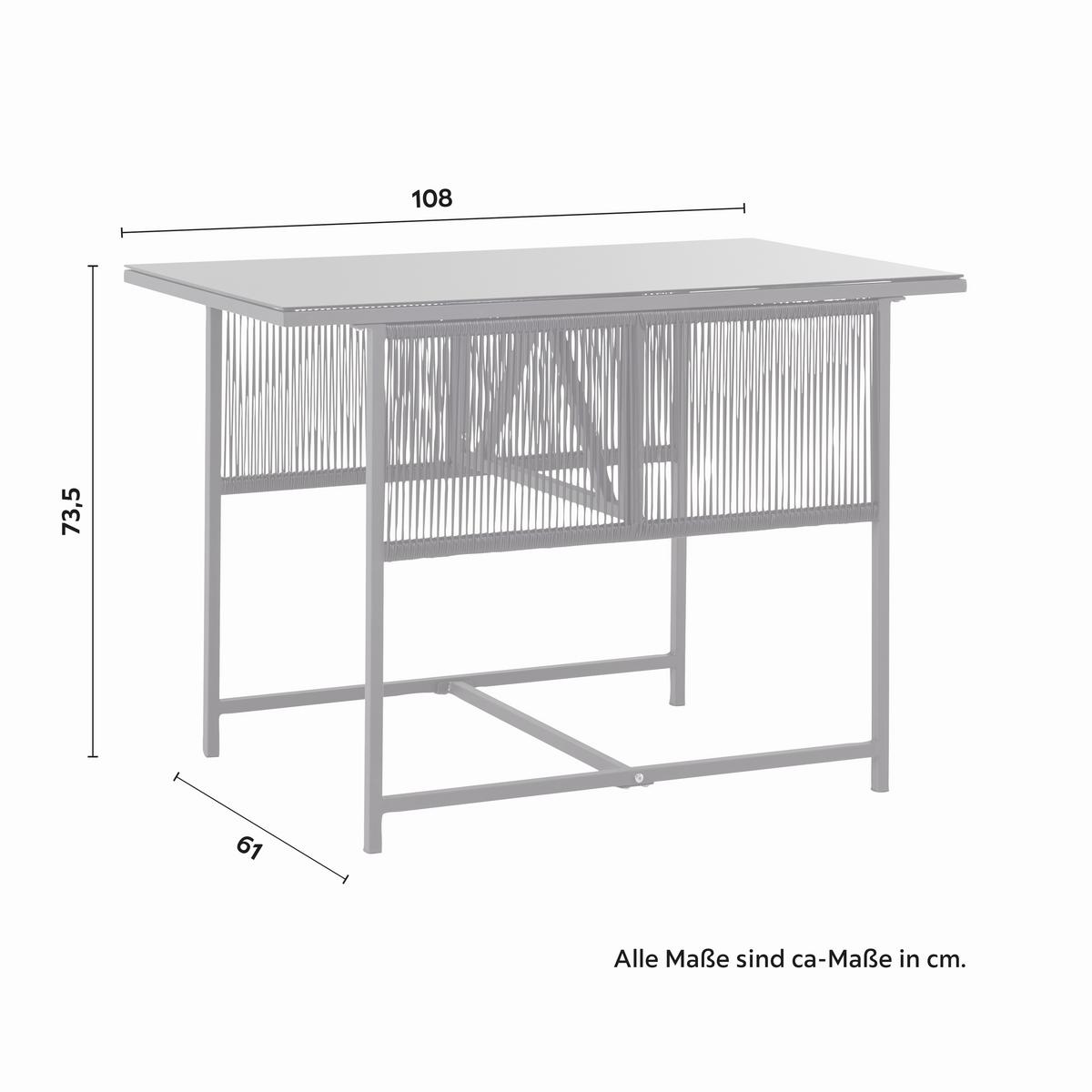 Záhradní souprava STELA - šedá/černá, Moderní, kov/textil - Bessagi Garden