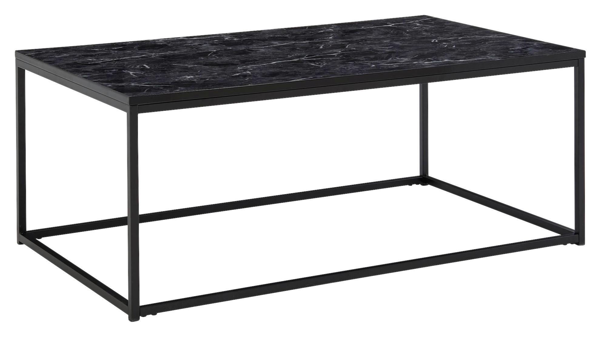 Couchtisch Wohnling Schwarz B: 60 cm