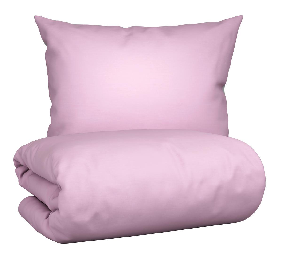 Povlečení Annika, 140/200cm,šeříková - barvy stříbra/šeříková, textil (140/200cm) - Modern Living