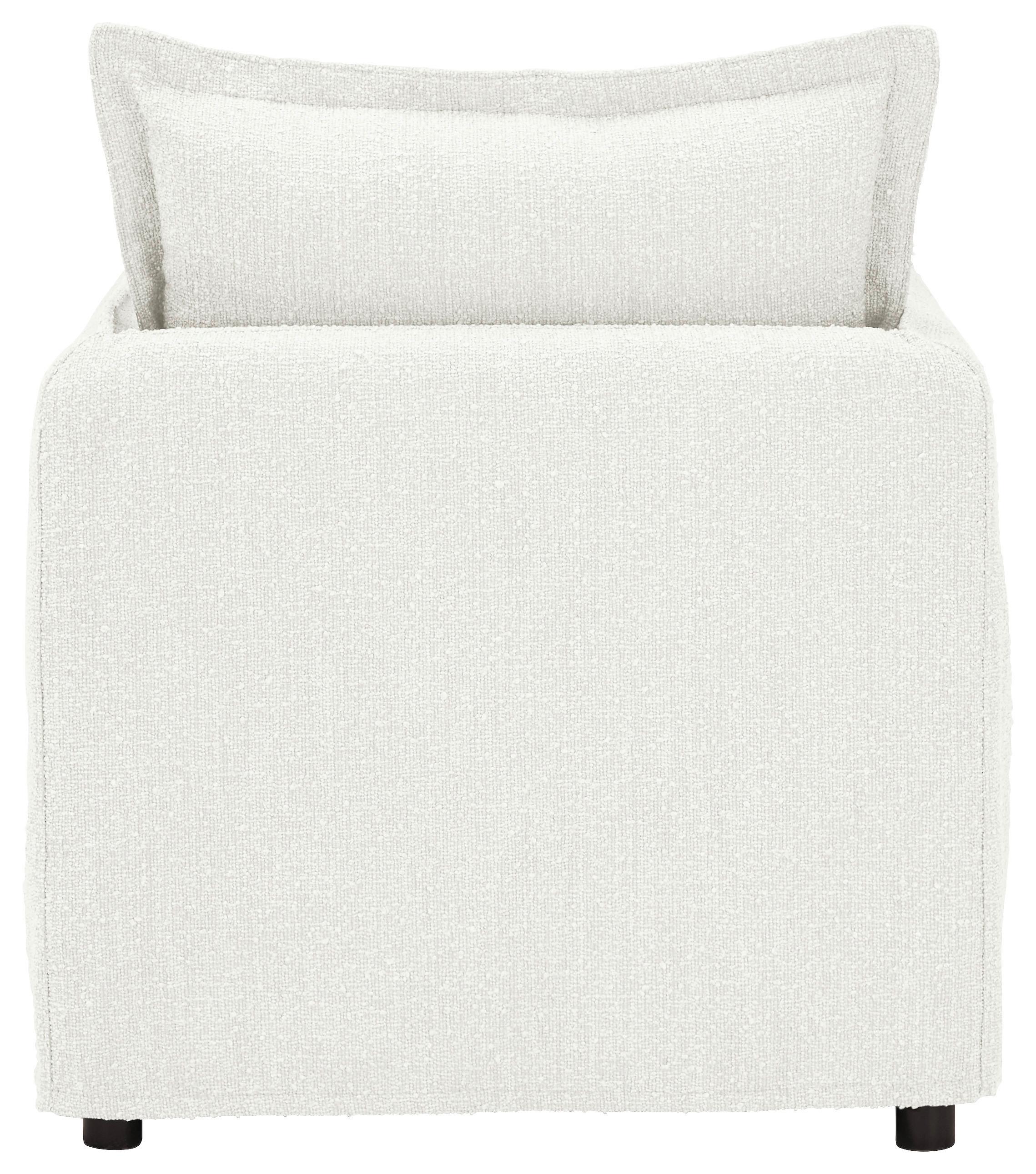 Sessel Toscana - Schwarz/Weiß, Trend, Textil (120/82/98cm) - Livetastic