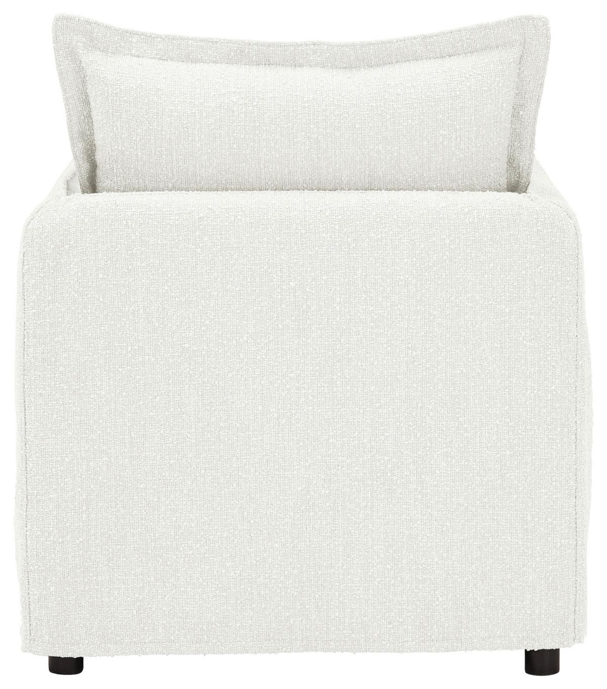 Sessel Toscana - Schwarz/Weiß, Trend, Textil (120/82/98cm) - Livetastic