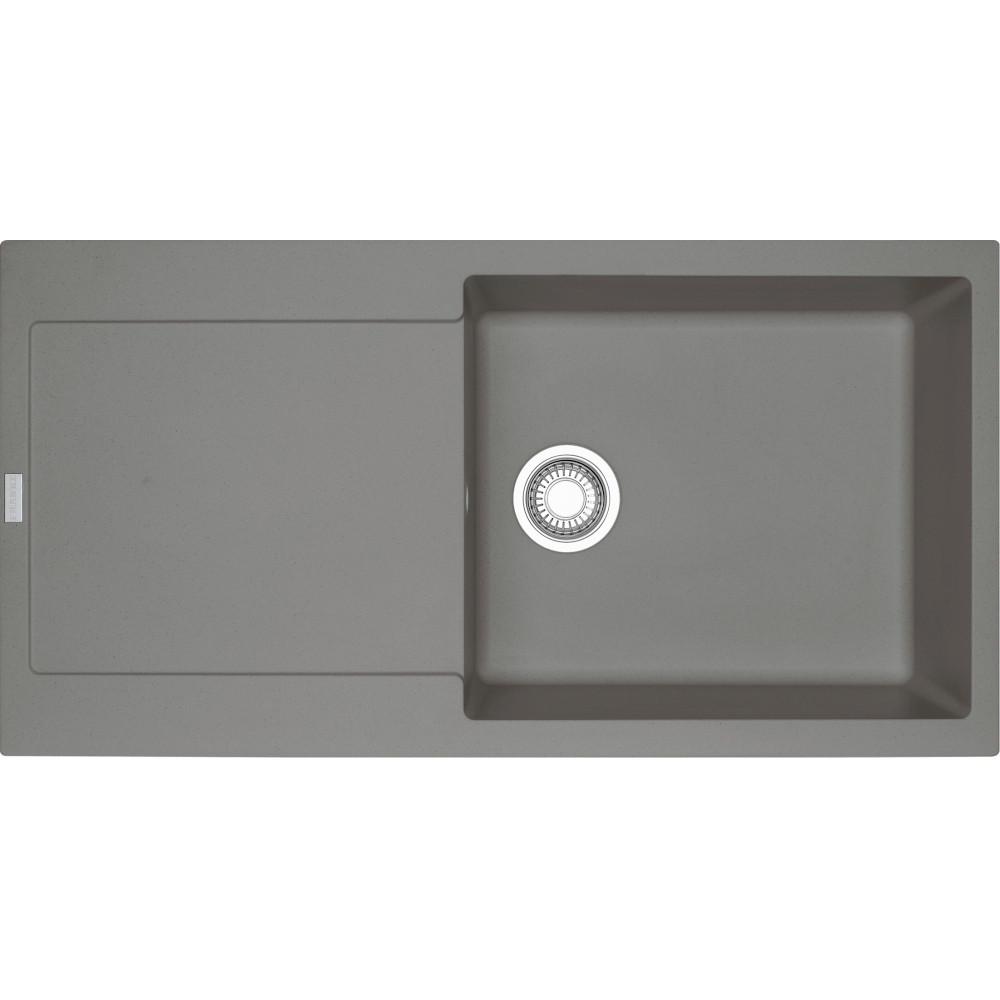 Spüle Maris Mrg 611-97 XL - Grau, MODERN, Stein (97/50/20cm) - Franke