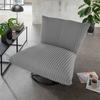 Relaxsessel Cremona Grau B: 100 Cm - Schwarz/Grau, Design, Textil (100/78/96cm) - Livetastic