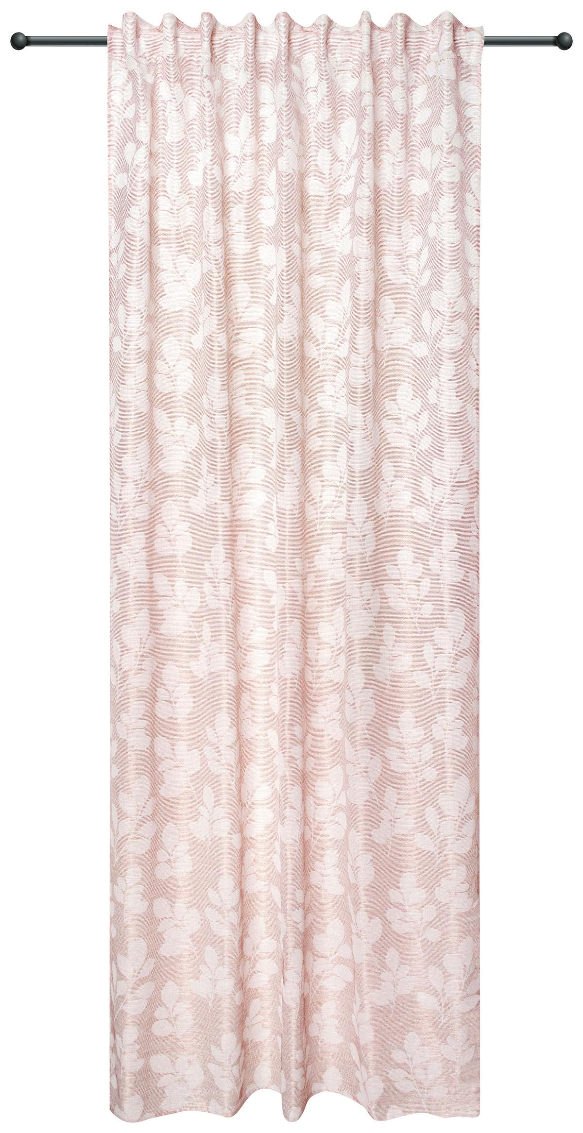 Készfüggöny Lola Kb. 140/245cm - rozsdavörös, Romantik / Landhaus, textil (140/245cm) - James Wood