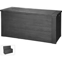Kissenbox Y54400980 - Anthrazit, Basics, Kunststoff (120/45/57cm)