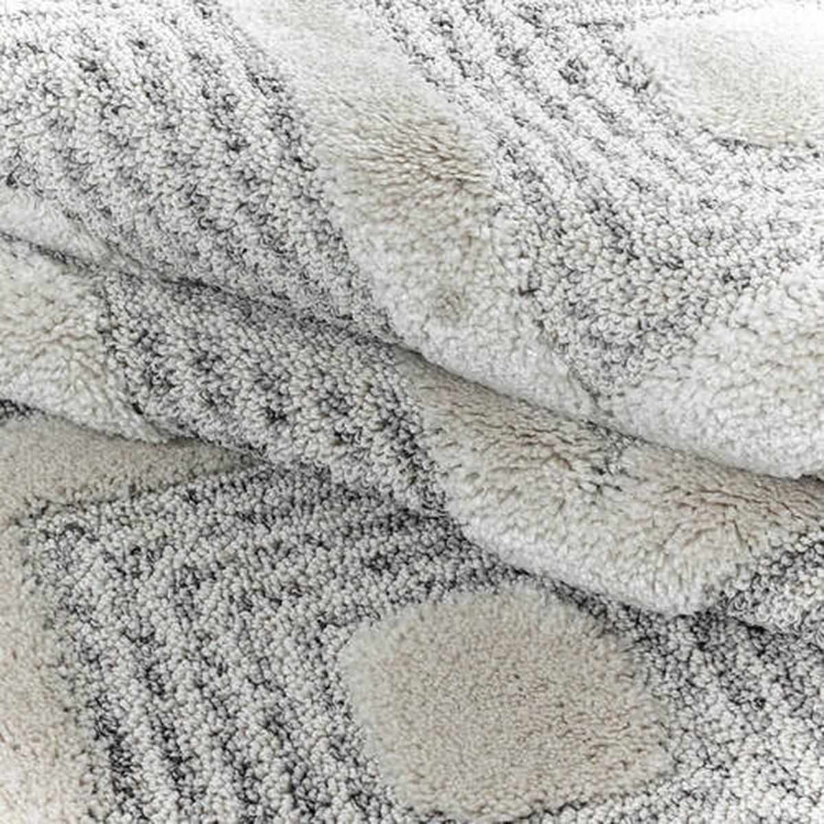Tkaný koberec 200x290cm, sivá - sivá, Konventionell, textil (200/290cm)