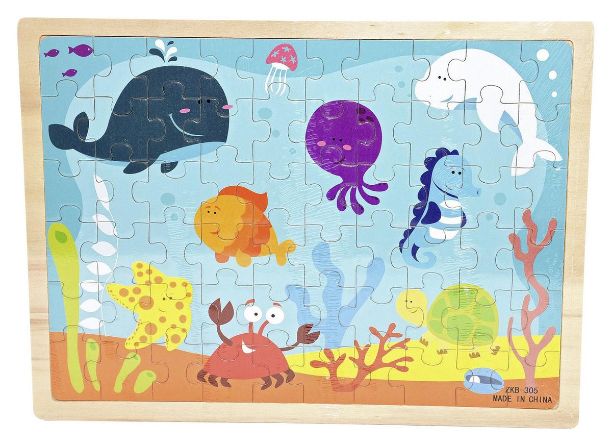 Puzzle Franziska Ab 3 Jahren 48 Teile Versch. Motive - Multicolor, KONVENTIONELL, Karton (29,5/22/0,5cm)