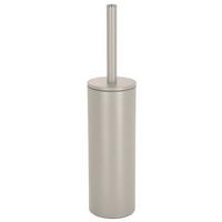WC-Bürstengarnitur Akira stehend Metall - Taupe, Basics, Metall (9,5/40cm)