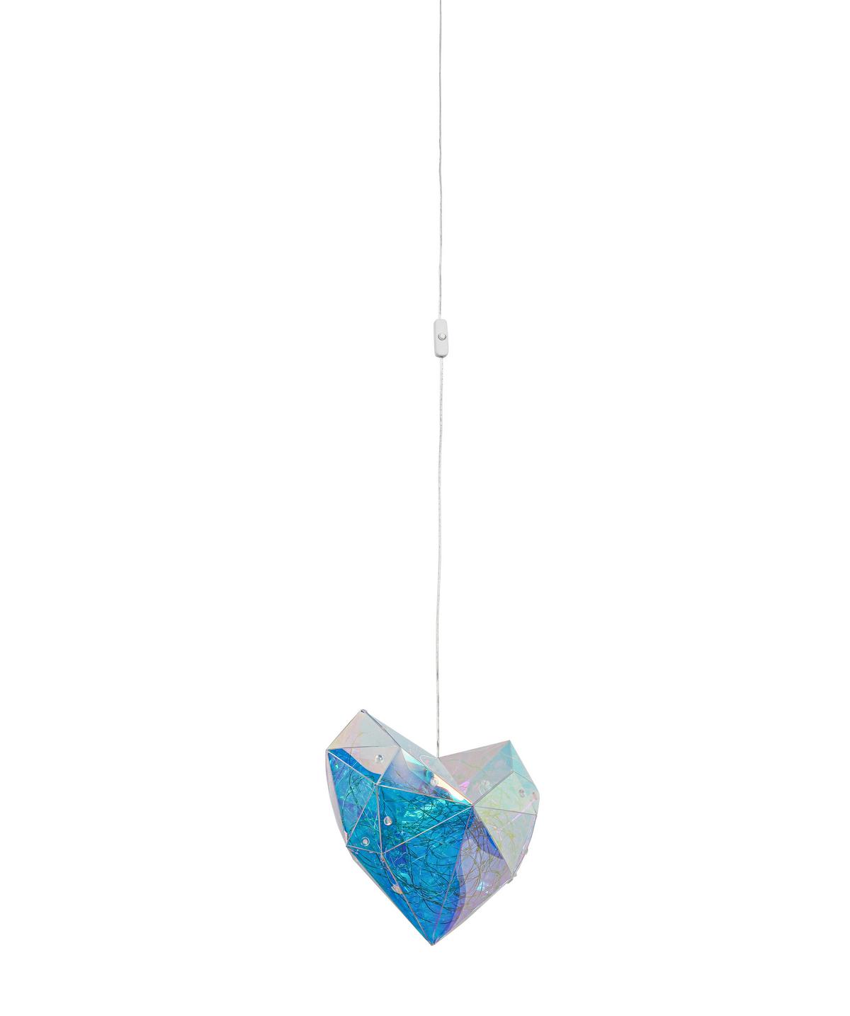 DEKORAČNÍ LED SVÍTIDLO HERZI - průhledné, Moderní, plast (6,5/23/20cm) - Mömax