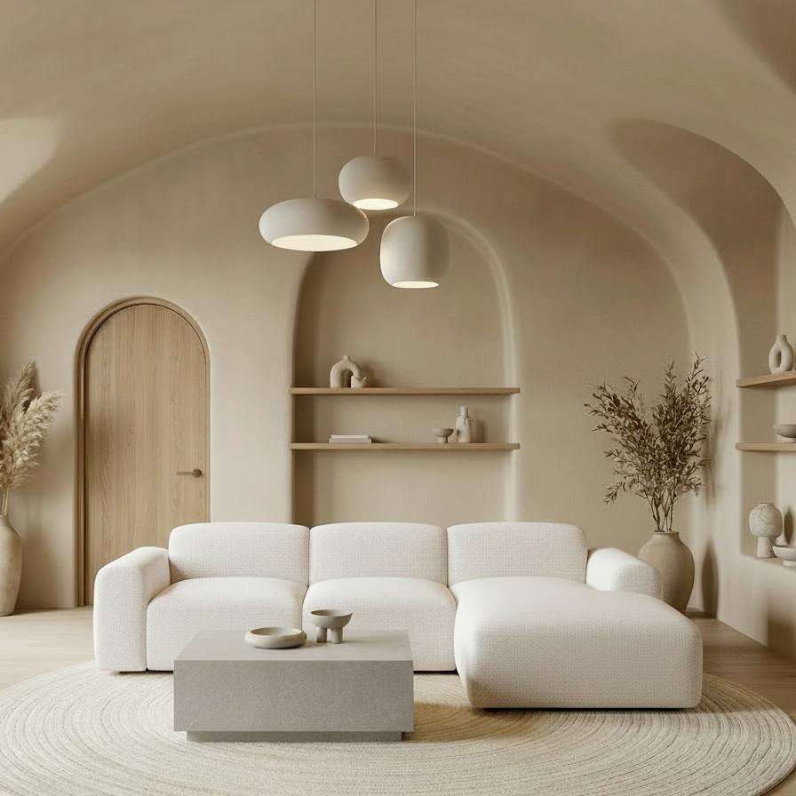 Rohová sedačka MARLO, pravá, krémová ženilka - čierna/krémová, Modern, drevo/textil (263/162cm) - Bessagi Home