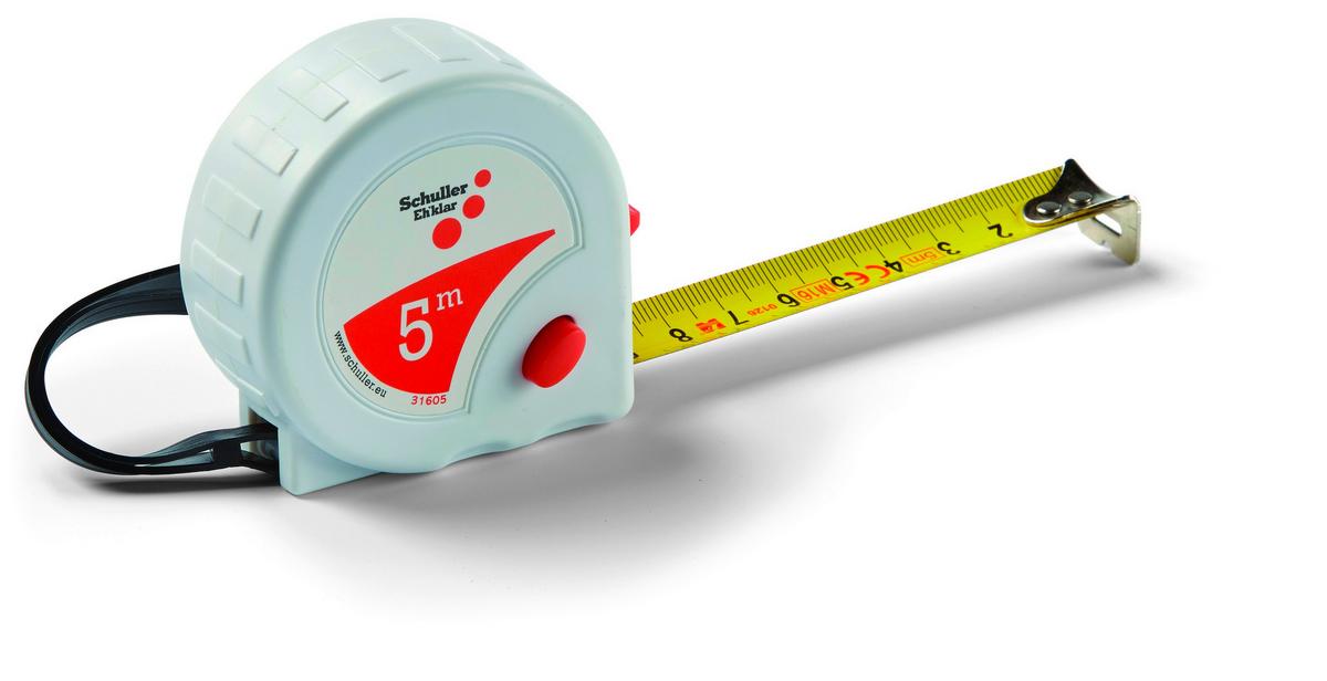 Rollmaßband S31605 Go Rollmeter - Weiß, Basics, Kunststoff/Metall (500cm) - SCHULLER Eh klar