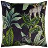 DEKORAČNÝ VANKÚŠ Junglelife, 60/60cm, čierna - čierna, Konventionell, textil (60/60cm) - Modern Living