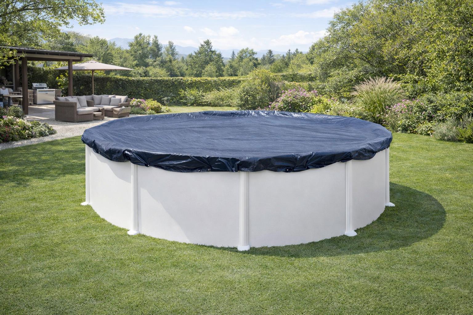 Poolabdeckplane Abdeckplane Ø 600 cm