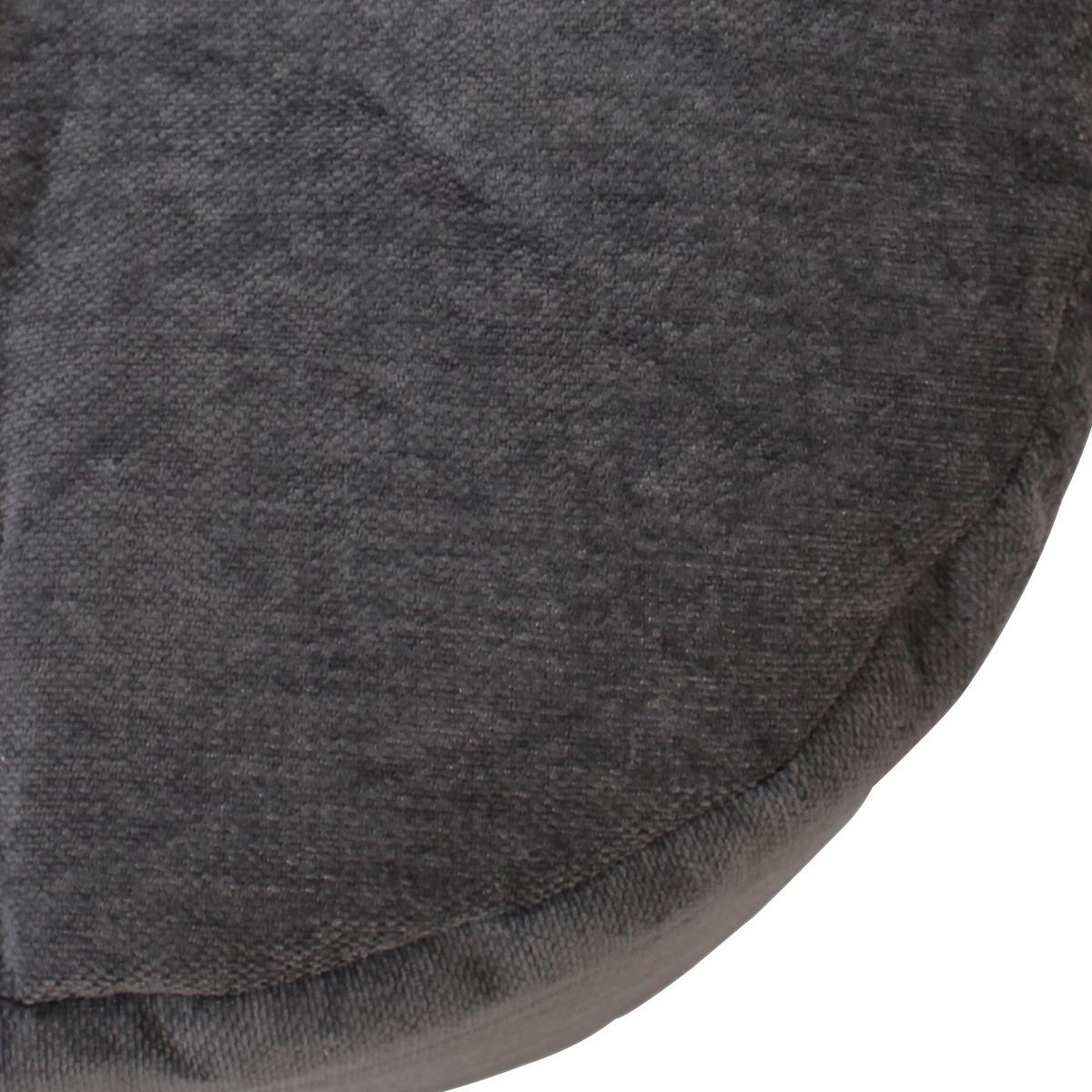 Sitzsack Drops Grau Indoor Mit Styroporkugeln-Füllung - Grau, MODERN, Textil (45/25/45cm) - Ondega