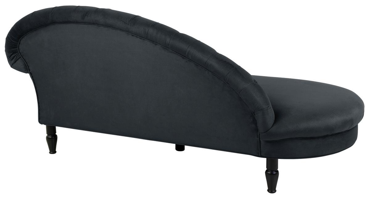 Récamiere Cupido, Anthrazit B: 103 Cm - Anthrazit/Schwarz, Design, Textil (103/91/216cm) - MID.YOU