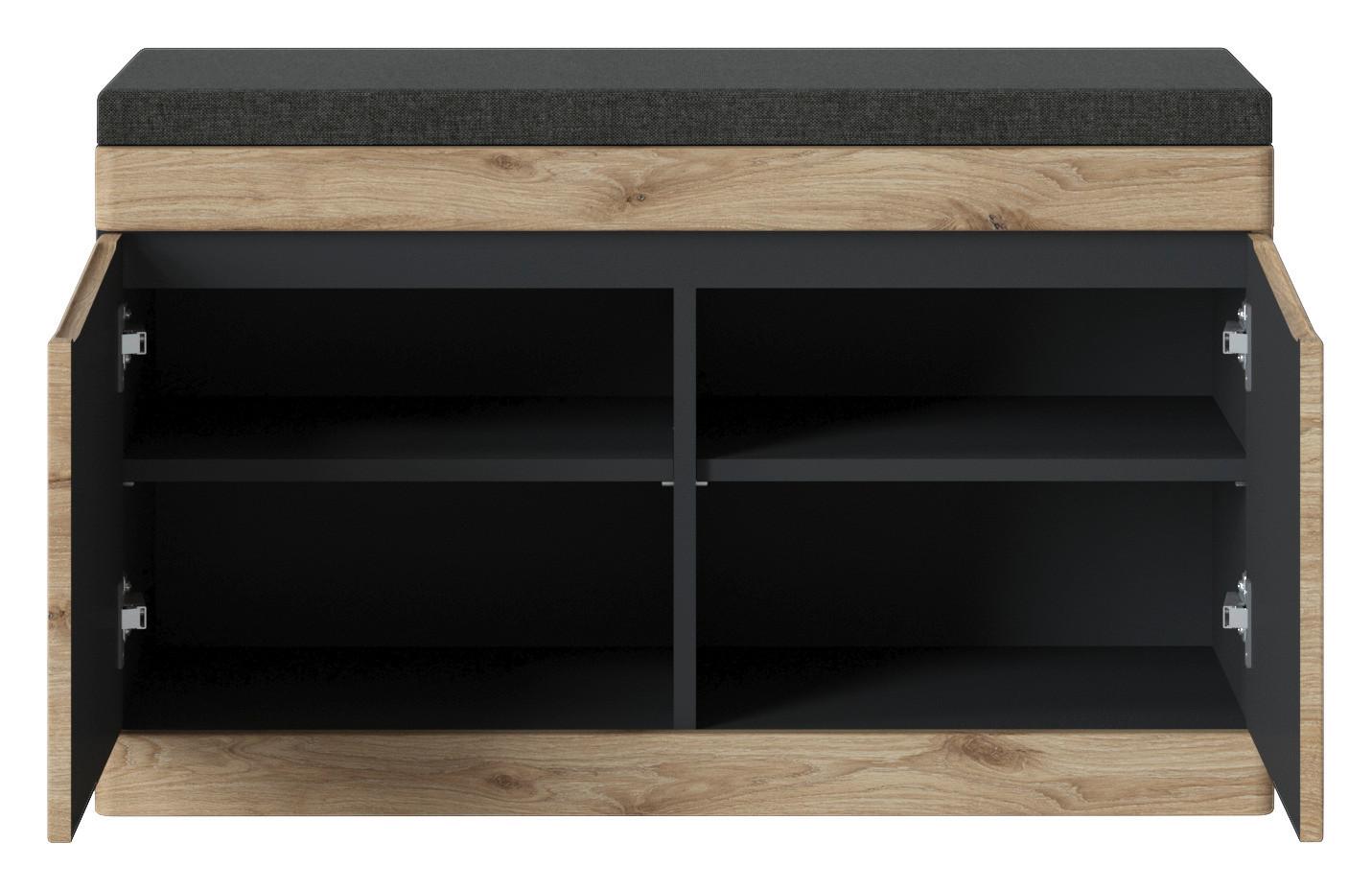 Előszobapad Spring - Modern, faalapú anyag (86/49/39,9cm)