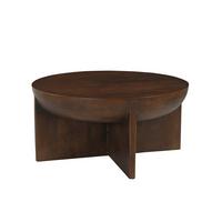 COUCHTISCH Mangoholz B: 90cm - Braun, Design, Holz (90/90/42cm) - MID.YOU