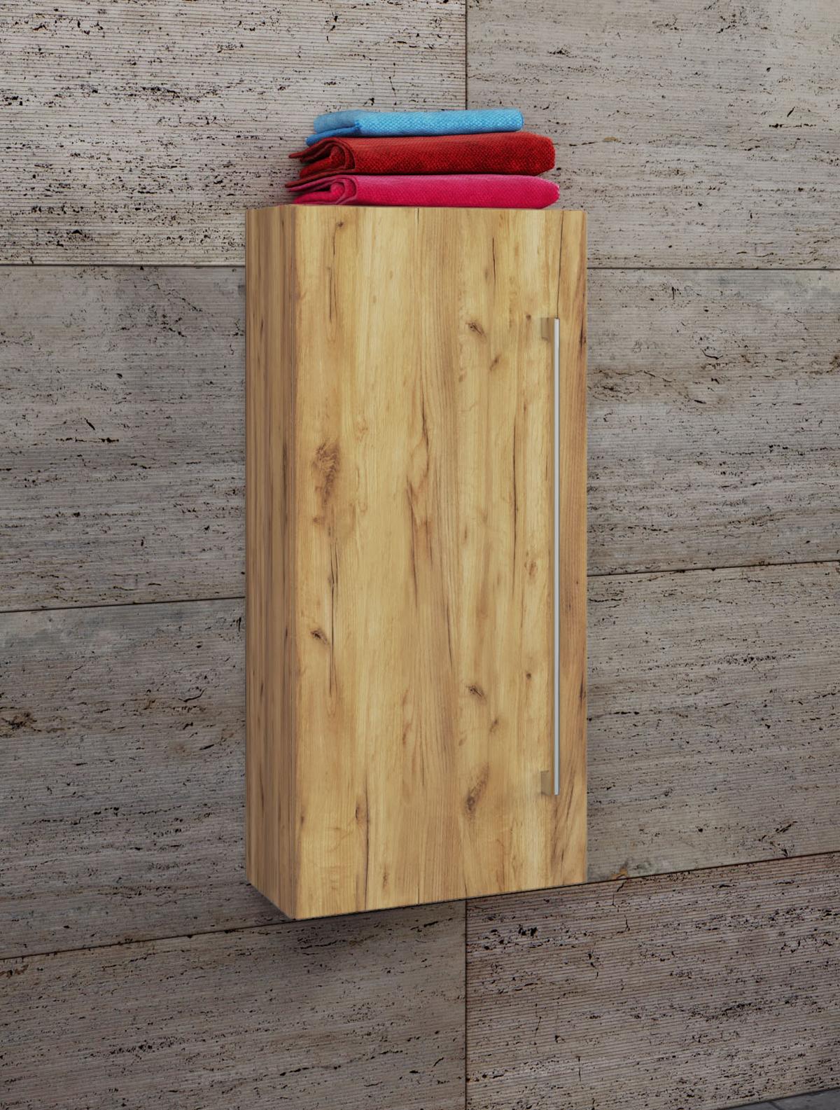 Hängeschrank Vcb3 B: 33 Cm Eiche Dekor - Eichefarben/Honig, Basics, Holzwerkstoff (33/75/22cm) - MID.YOU