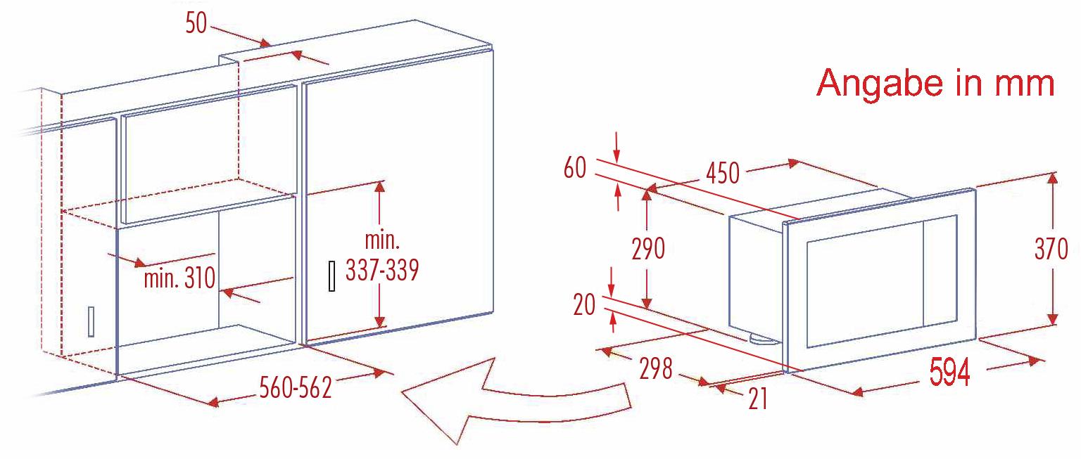 Mikrowelle 880e Skizze