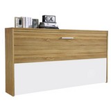 Klappbett Albero 90x200 cm Eichefarben - Eichefarben/Weiß, Design, Holzwerkstoff (90/200cm) - Carryhome