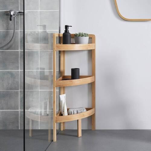 Regál BONNY prírodné farby - prírodná farba, Modern, prírodné materiály (29/85/29cm) - P & B
