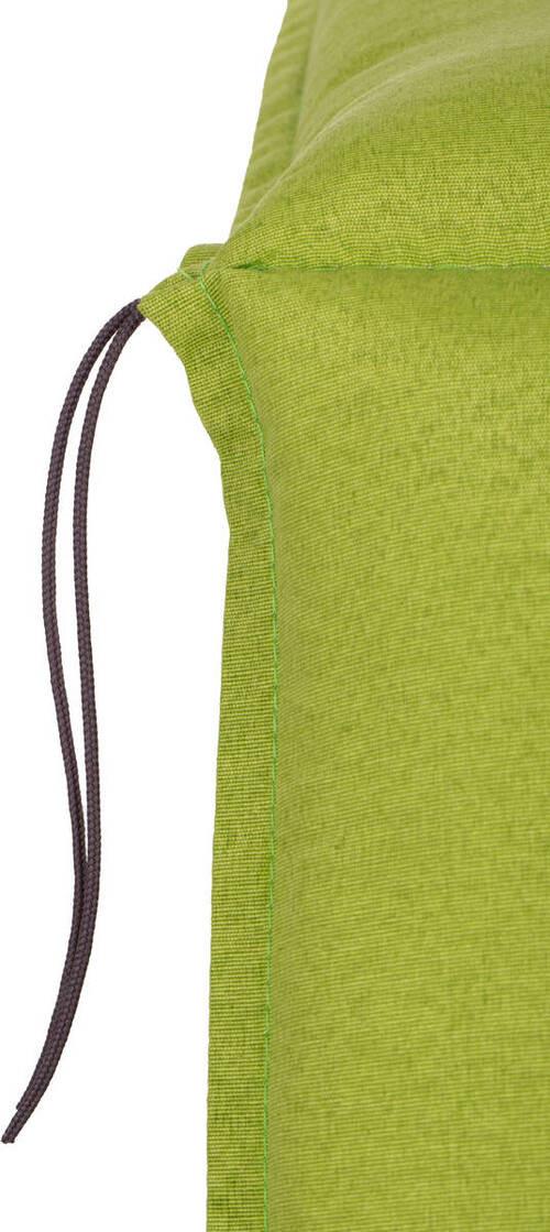 Auflage Für Liege Toledo 191x58x8 Cm Hellgrün - Hellgrün, Basics, Textil (191/58/8cm)