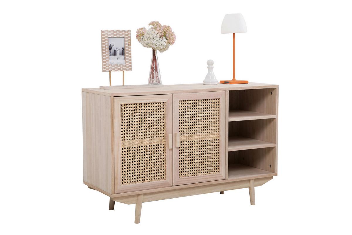 Sideboard Naturfarben B: 100cm - Naturfarben, Design, Holz/Holzwerkstoff (100/65/36cm) - Livetastic