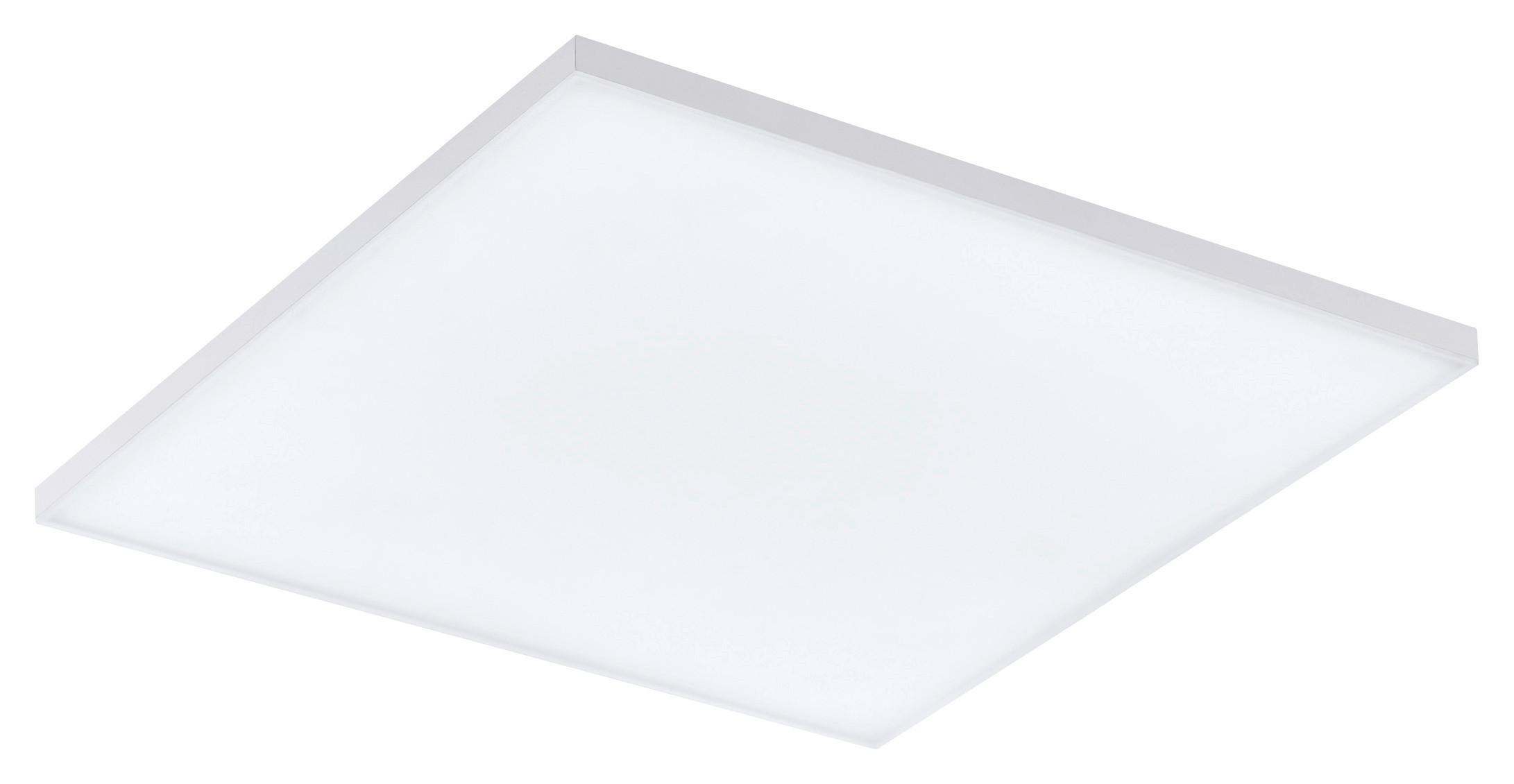 LED-Deckenleuchte Calemar L: 44 cm Weiß - Weiß, Basics, Kunststoff/Metall (44/44/7cm)