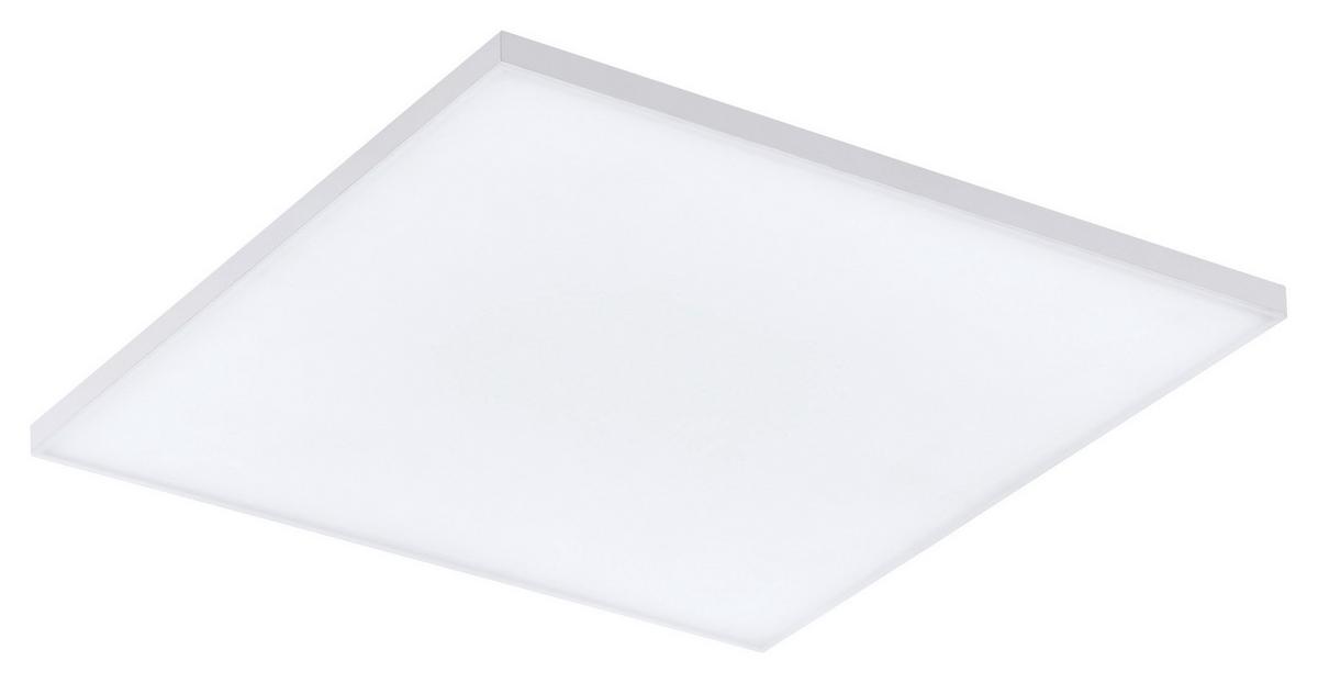 LED-Deckenleuchte Calemar L: 44 cm Weiß - Weiß, Basics, Kunststoff/Metall (44/44/7cm)