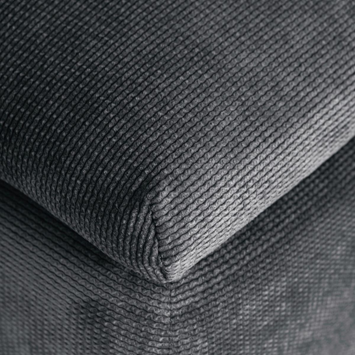 Sofaelement Fynn, Anthrazit B: 77 cm - Anthrazit/Schwarz, KONVENTIONELL, Textil (77/72/83cm) - MID.YOU