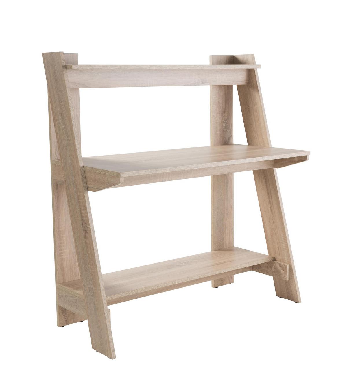 Schreibtisch Arizona Eichefarben B: 121 cm - Eichefarben, Design, Holzwerkstoff (110/121/55cm) - MID.YOU