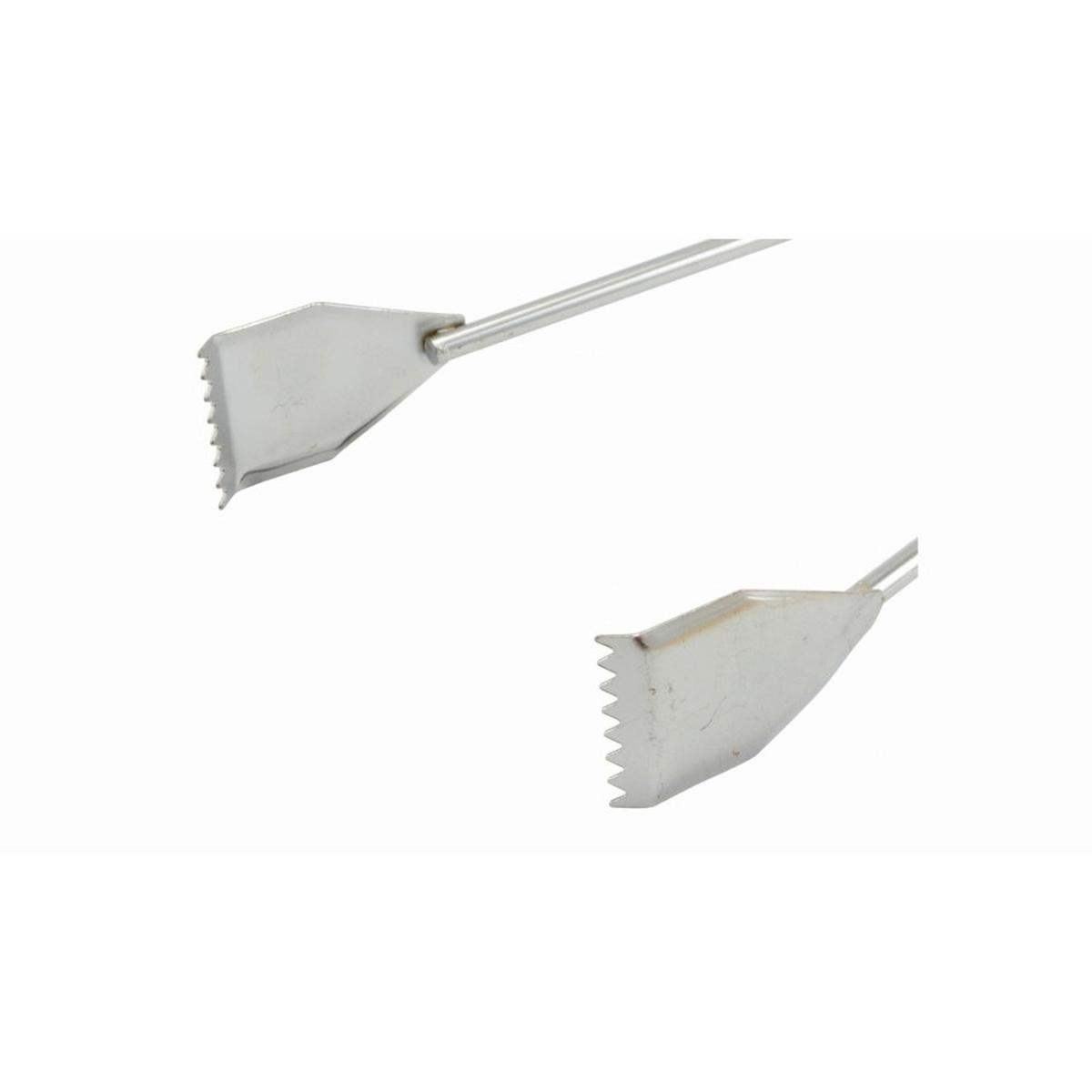 Grillcsipesz, Húsfogó Húsfogó - krómszínű, Basics, fém