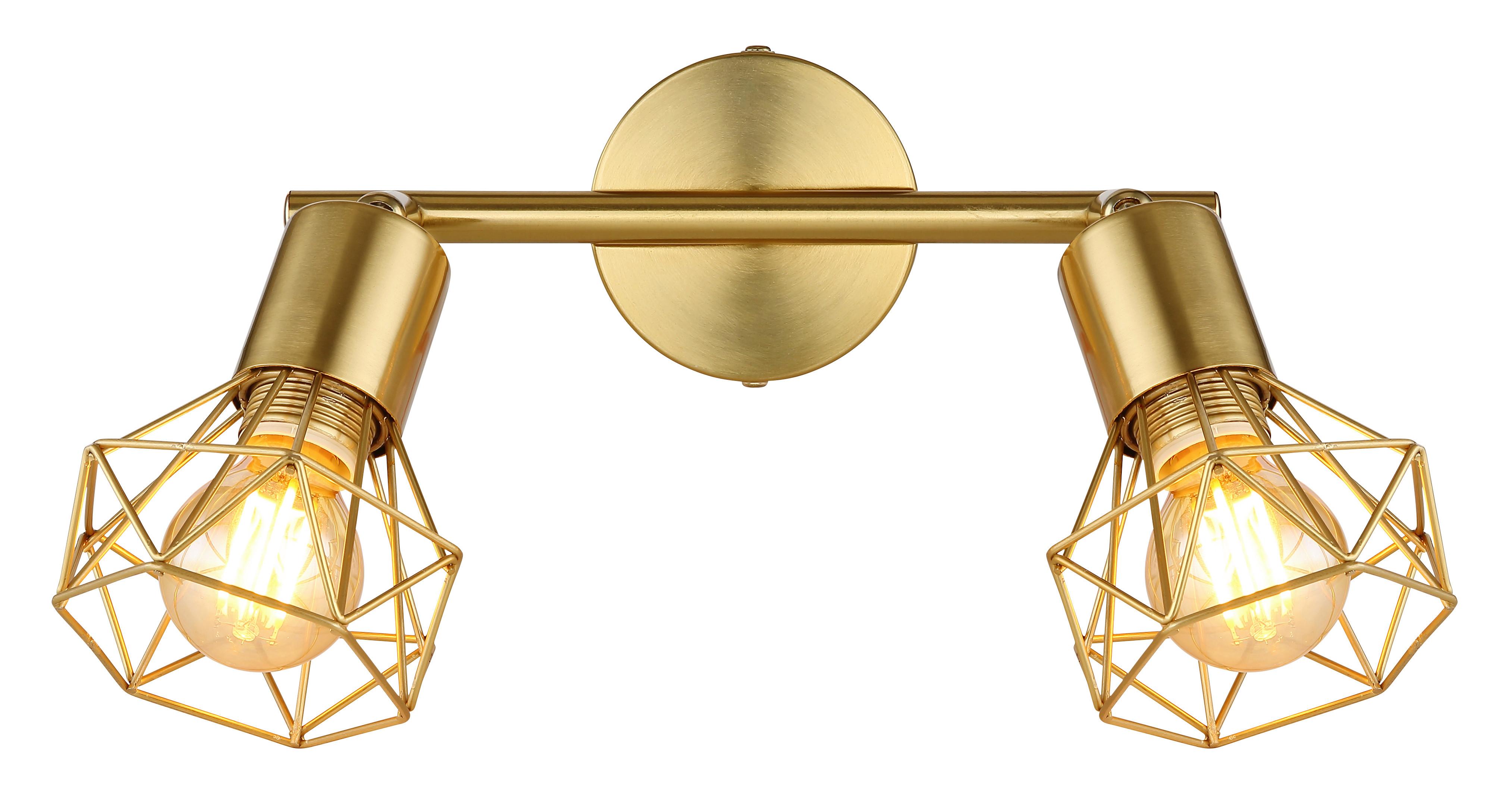 Strahler 54802gb-2 - Goldfarben, Design, Metall (22/8/19cm) - Globo