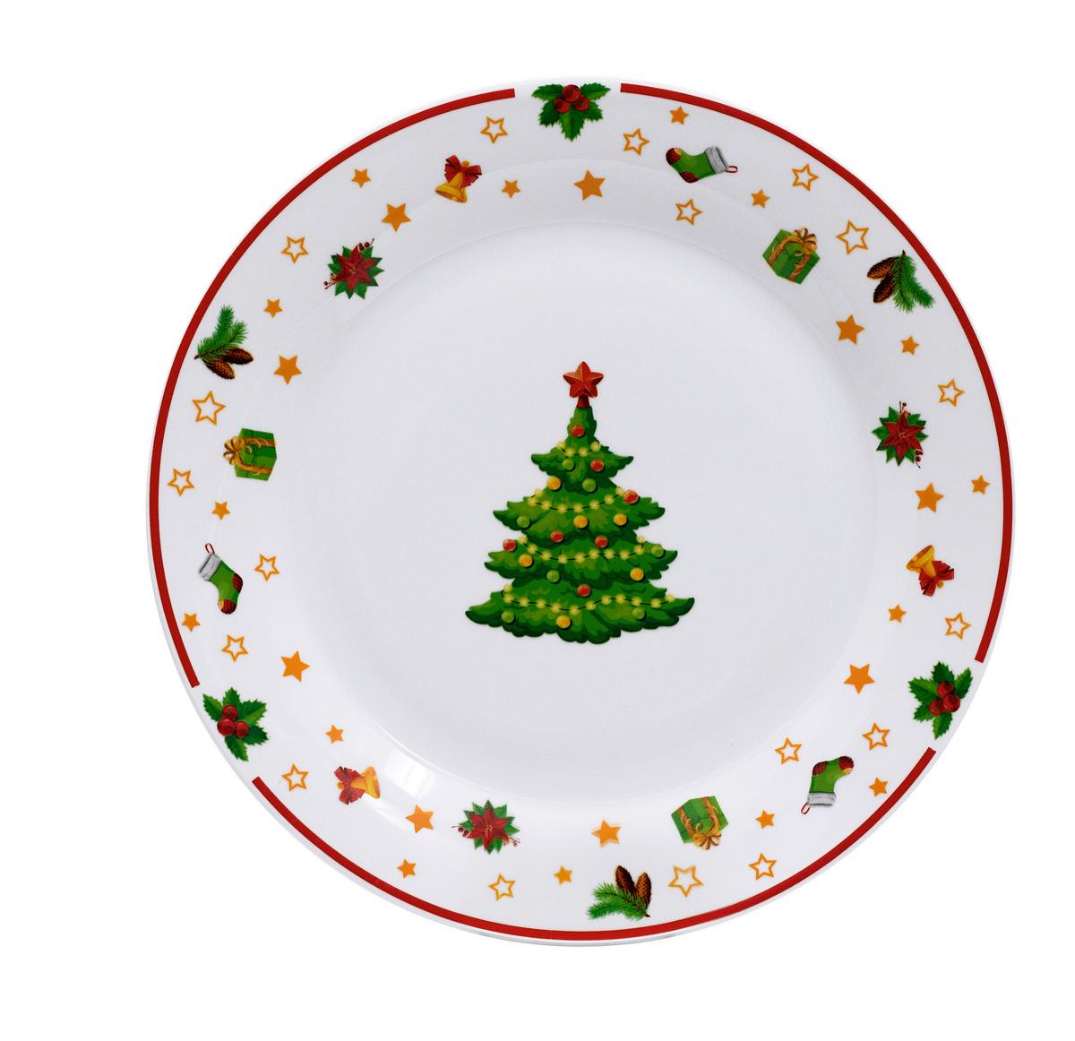 Desszertes Tányér Dorothy - fehér, Design, kerámia (20,3/1,7cm) - Luca Bessoni