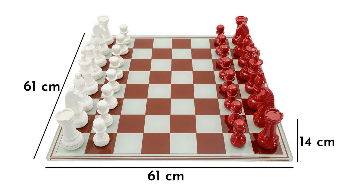 Skulptur Glas/kunststoff, Multicolor - Basics, Glas/Kunststoff (61/61/14cm)