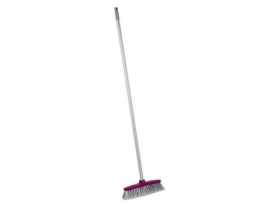 Zimmerbesen Petra - Lila/Limette, KONVENTIONELL, Kunststoff (125/27/5cm) - Homezone Zimmerbesen Petra - Lila/Limette, KONVENTIONELL, Kunststoff (125/27/5cm) - Homezone