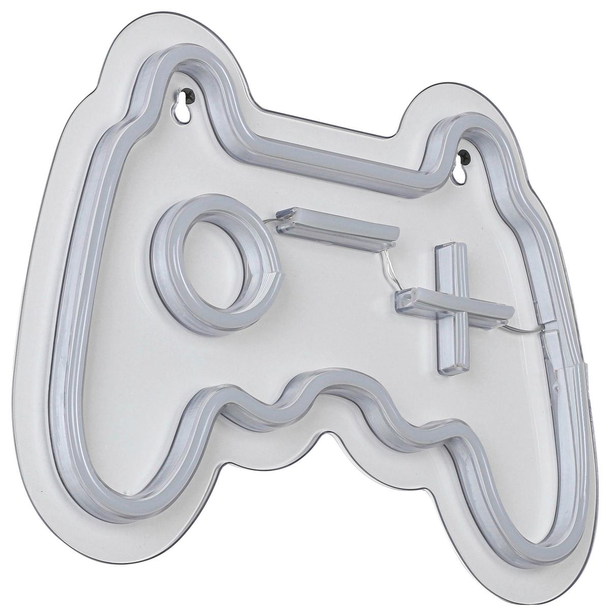 DEKORAČNÍ LED SVÍTIDLO SPIELI - bílá/průhledné, Moderní, plast (30/22/1,30cm) - Mömax