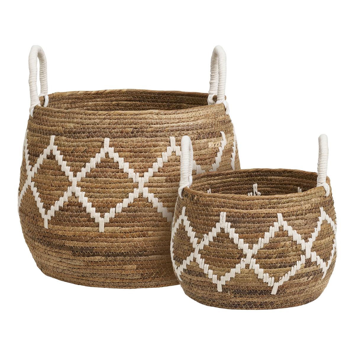 KORBSET ALTEA BASKETS - Naturfarben, KONVENTIONELL, Naturmaterialien