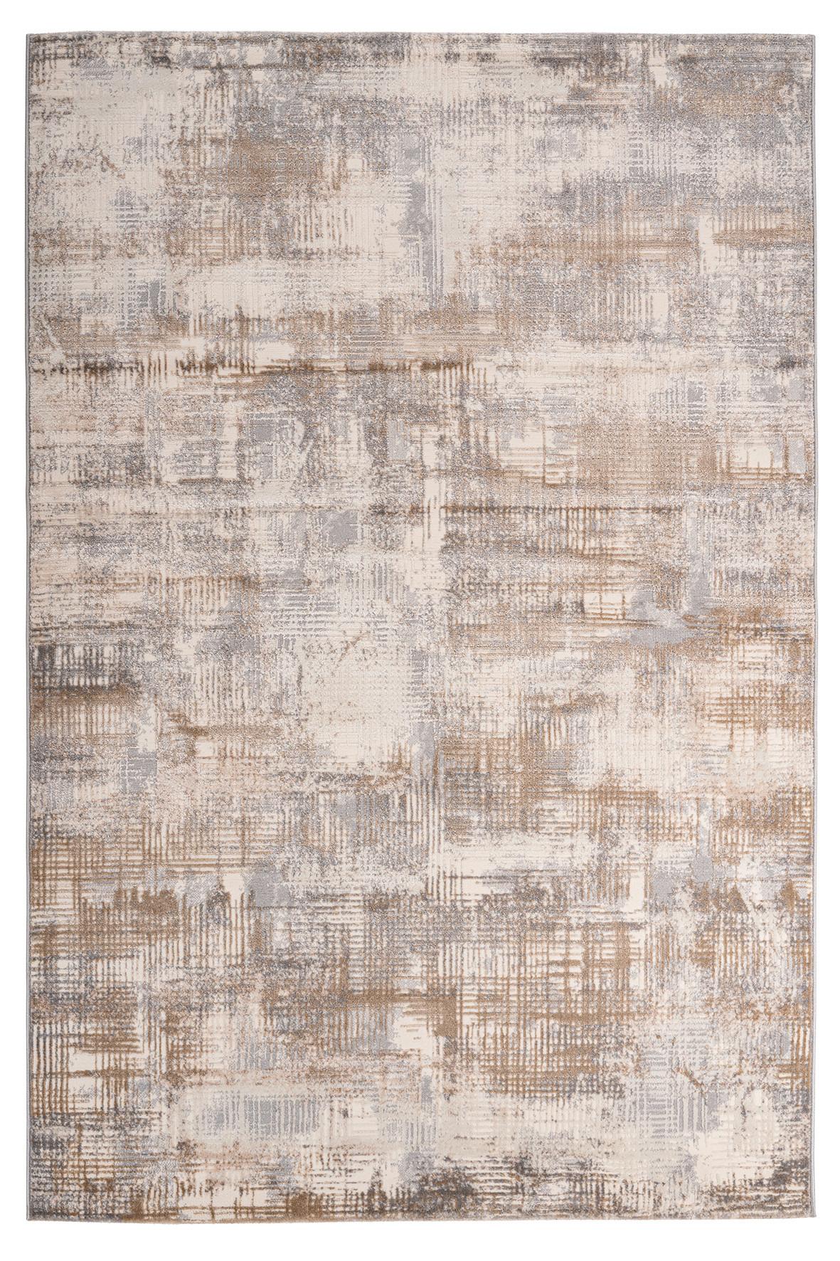 Webteppich My Salsa - Taupe, Design, Textil (160/230cm) - Obsession